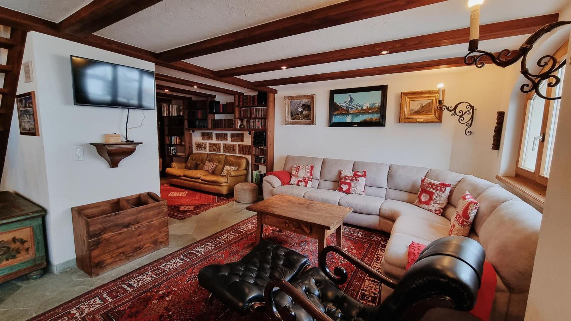 Haus Tiefbach - Apartment Cervino Zermatt Buitenkant foto
