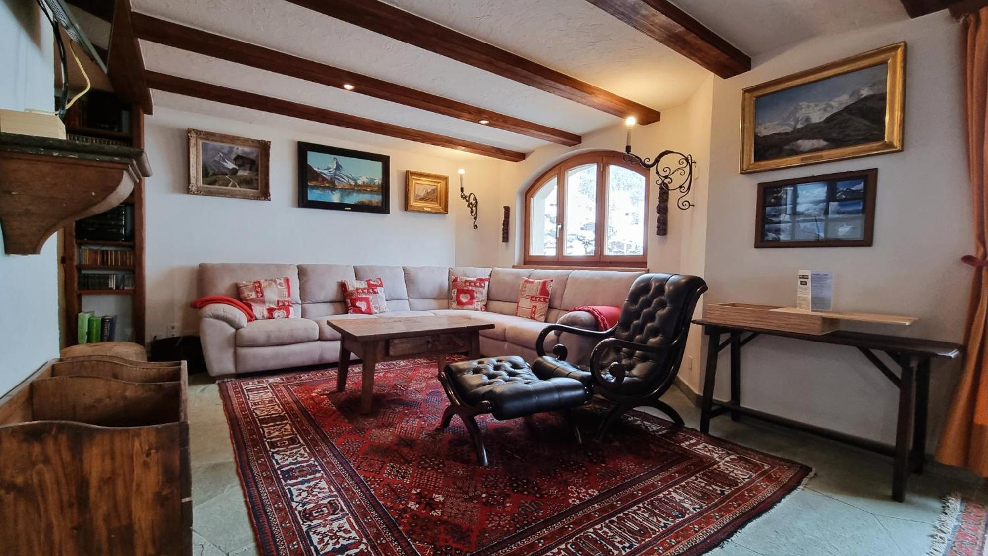 Haus Tiefbach - Apartment Cervino Zermatt Buitenkant foto