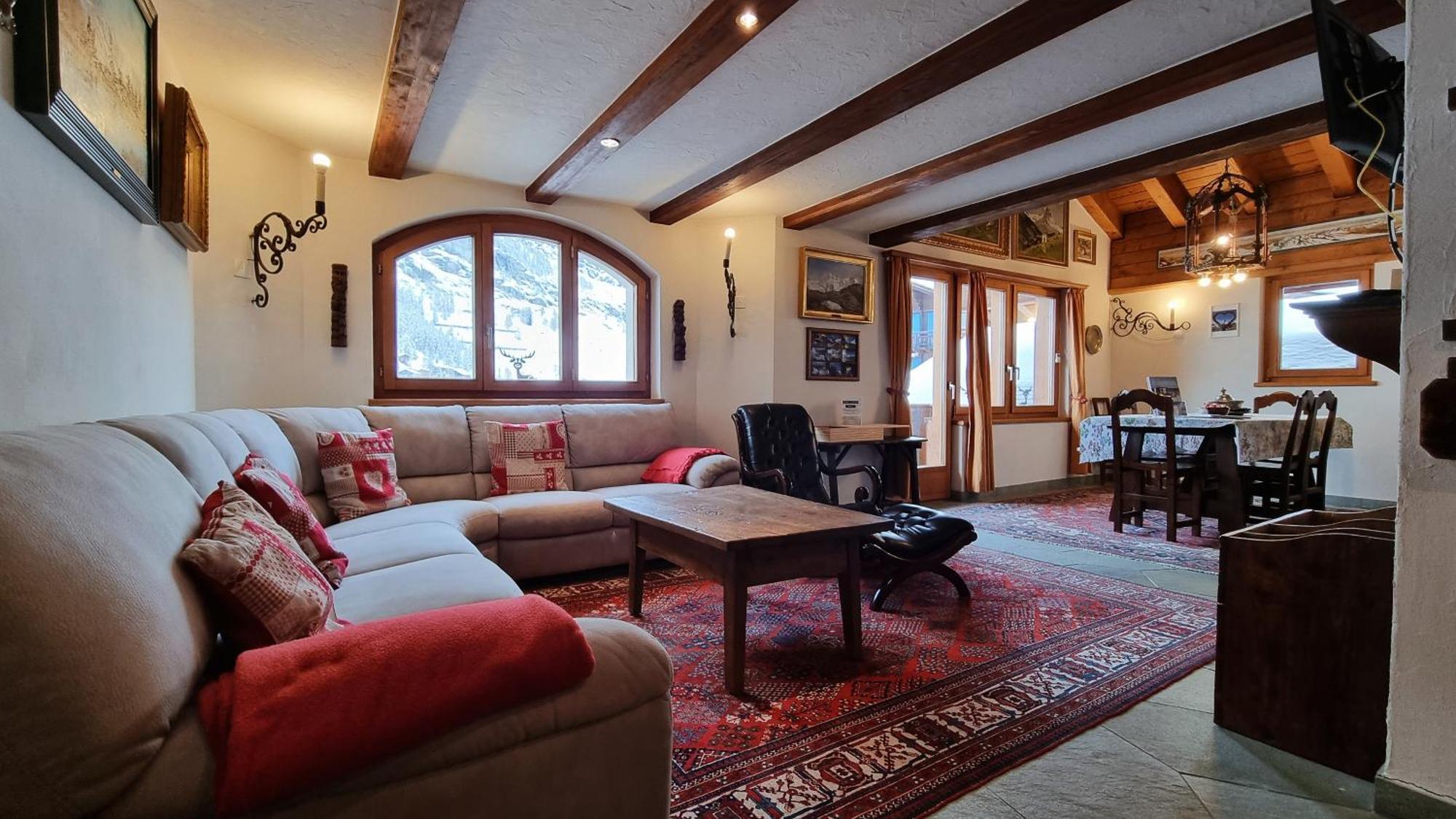 Haus Tiefbach - Apartment Cervino Zermatt Buitenkant foto